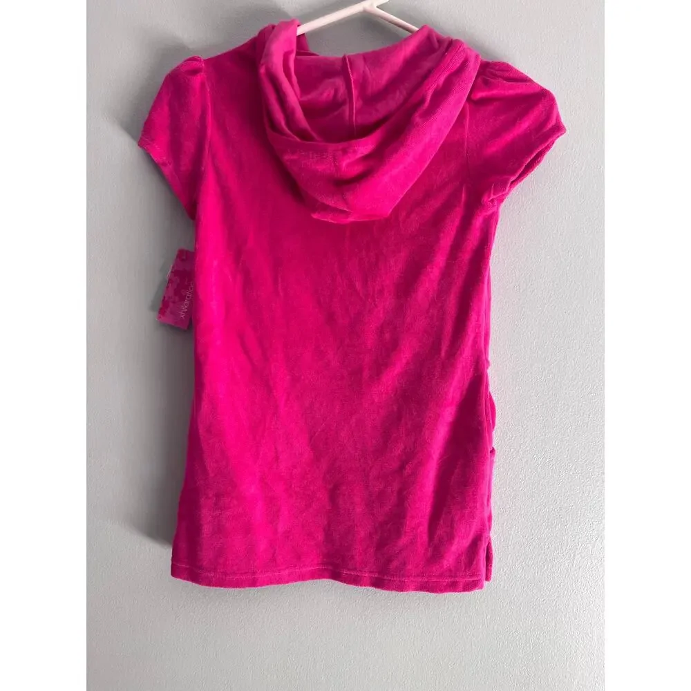 BRAND NEW Girls 6X Pink Swim Coverup